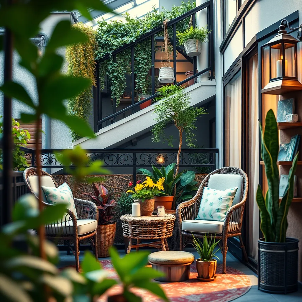 Balkon Dekorasyonu Fikirleri