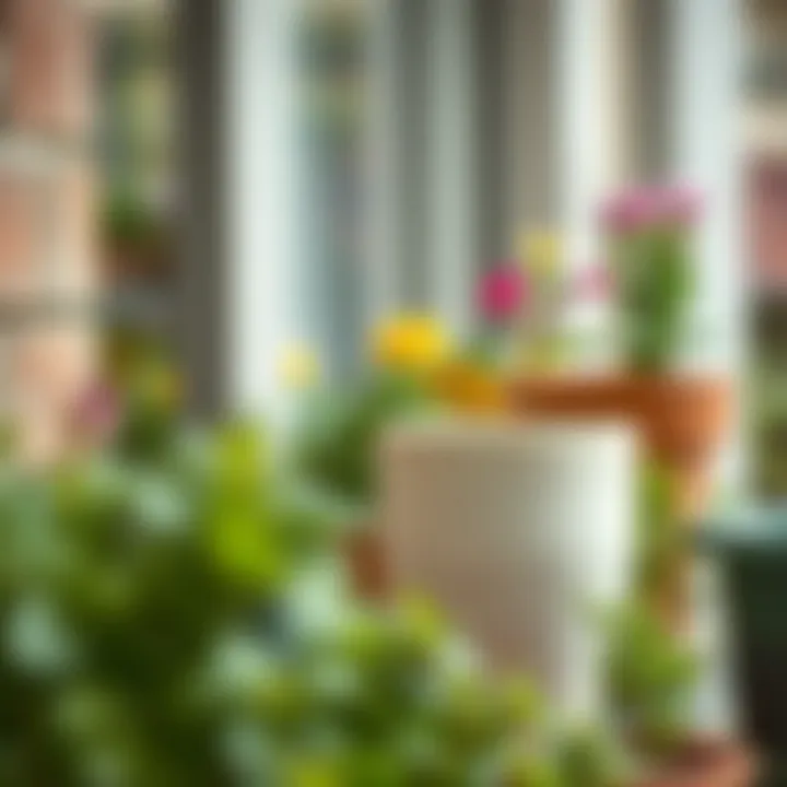 Container selection for balcony gardening