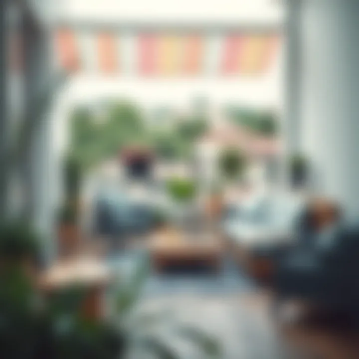 Innovative DIY Furniture Balcony featuring a creative DIY pallet furniture arrangement