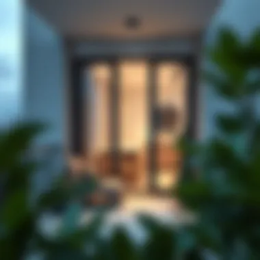 Sleek Minimalist Balcony Modern balcony with minimalistic design elements