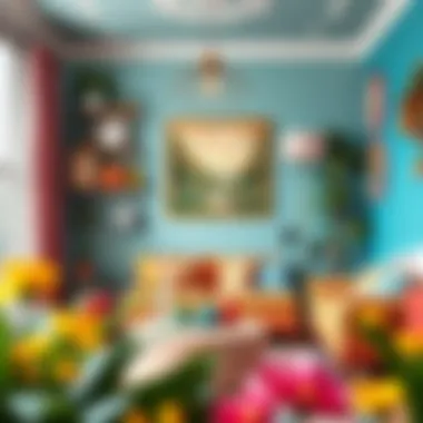 Vibrant Home Decor Ideas Creative home decor project with vibrant colors