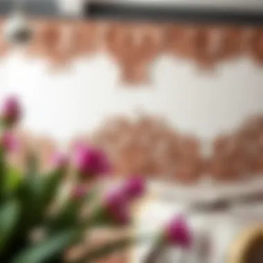 Finished wall showcasing a stunning decorative effect