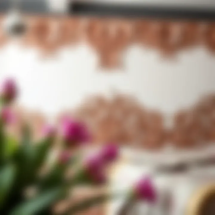 Finished wall showcasing a stunning decorative effect