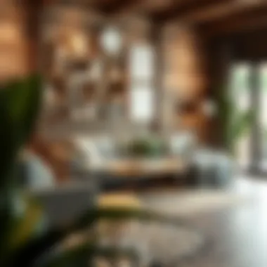 Thoughtfully selected materials enhancing a cozy atmosphere