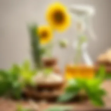 Natural ingredients for combating bad smells