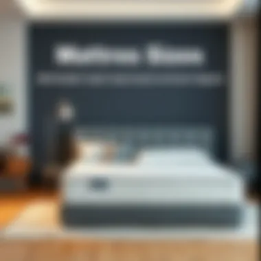 Comparative Analysis of Mattress Sizes Different sizes of double mattresses displayed side by side.