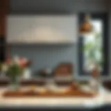 Elegant kitchen countertop arrangement showcasing functionality and design