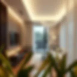 Elegant sliding mosquito net design enhancing modern interiors