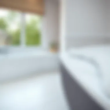 Elegant tile skirting board enhancing a contemporary interior