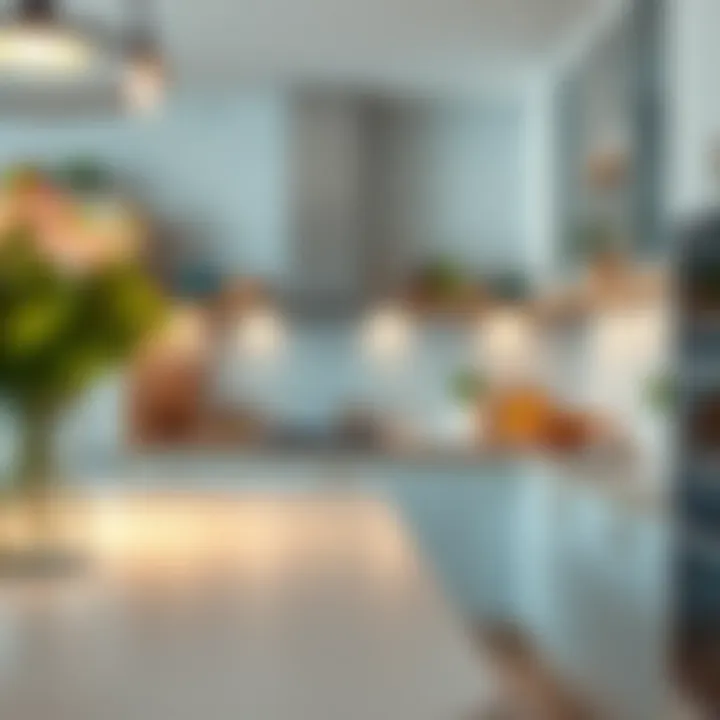 Functional kitchen countertop layout