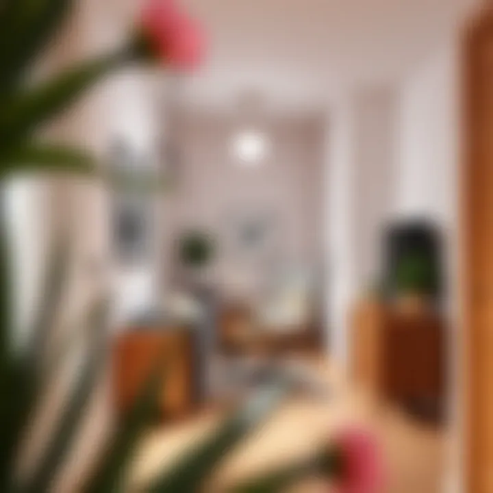 Smart Furniture Arrangement for Efficient Entryway Functional furniture arrangement in a narrow entryway