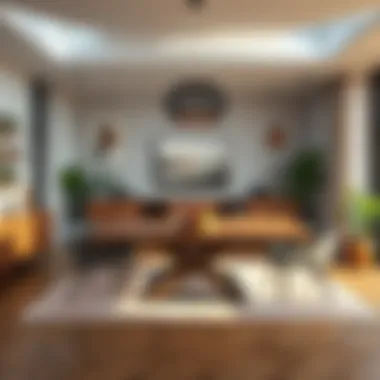 Optimal Layout Strategies for Rectangular Dining Tables Functional layout ideas for rectangular tables