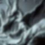 An abstract representation of the formation of the color gray.