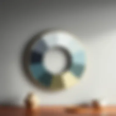 Color wheel showcasing gray's relationship with other colors.