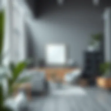 Design examples utilizing gray effectively in art.