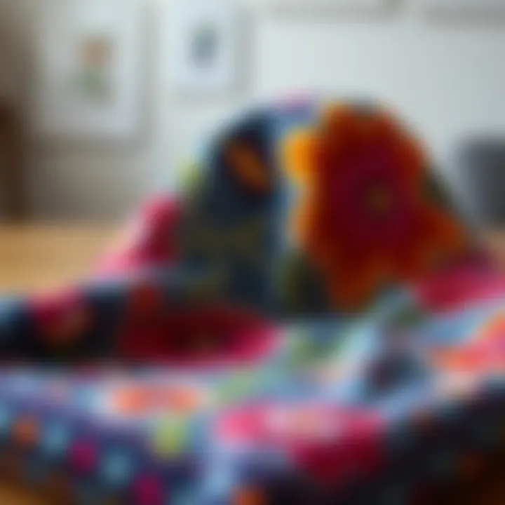 Artistic Fabric Painting Techniques Artistic fabric painting for towel decoration