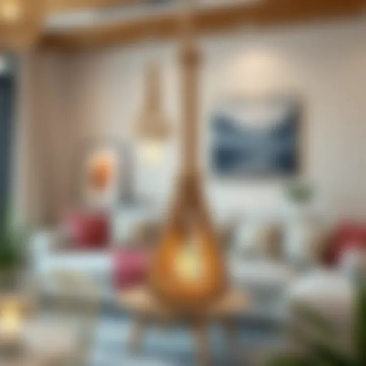 Creative use of rope in home decor