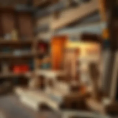 A beautifully designed wooden project showcasing intricate details and craftsmanship