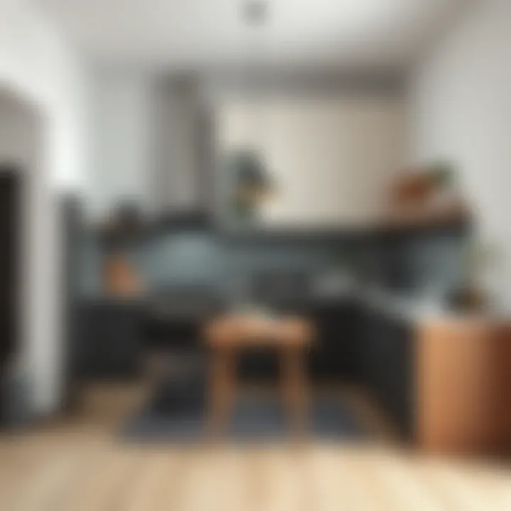 Functional Industrial Kitchen Design Stylish kitchen with industrial decor and functionality