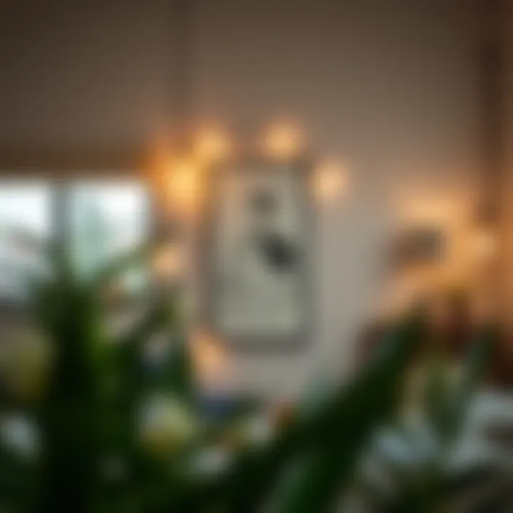 Enhancing Lighting with Decorative Elements Decorative elements that enhance lighting in a dim environment