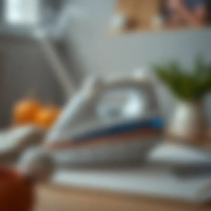 Customizable Settings for Optimal Use A steam generator iron with various settings