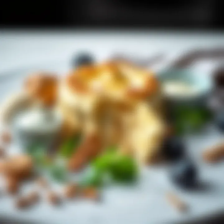 Ingredients for a Perfect Souffle Close-up of souffle ingredients arranged beautifully