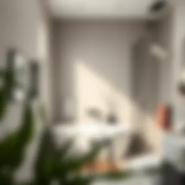 Minimalist Elegance in Modern Bathrooms Sleek modern bathroom design featuring minimalist fixtures and natural light.