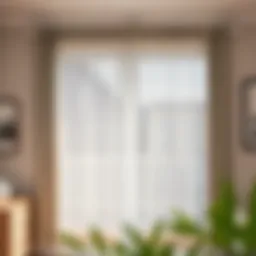 Elegant kitchen curtain design showcasing modern aesthetics.