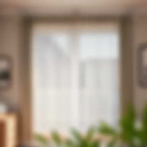 Elegant kitchen curtain design showcasing modern aesthetics.