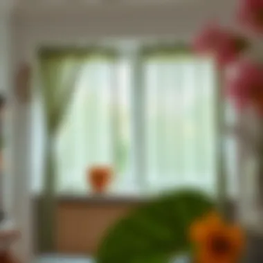 Practical curtain styles that enhance kitchen functionality.