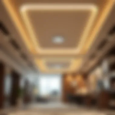 Creative office ceiling that enhances user experience