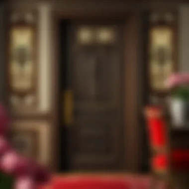 Decorative design ideas for panel doors