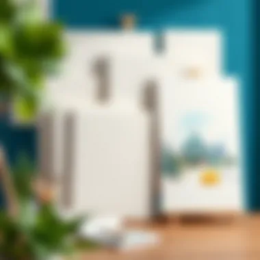 A collection of canvas boards ready for artistic creations