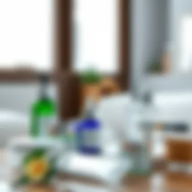 Essential skincare products laid out for an effective routine