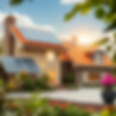 Solar energy harnessing in residential settings