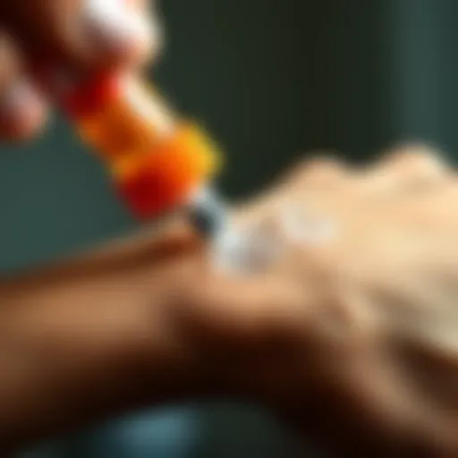 Removing super glue from skin