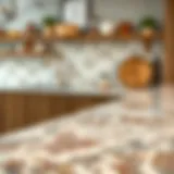 Overview of various countertop materials showcasing their textures and colors