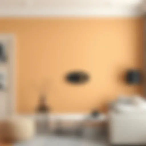 Trendy wall colors in modern interior design